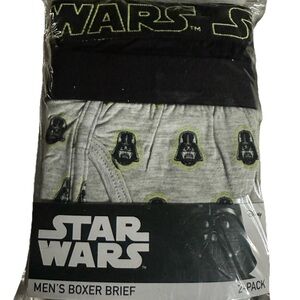 Disney Men's Star Wars 2 Pack Boxer Briefs Size Large